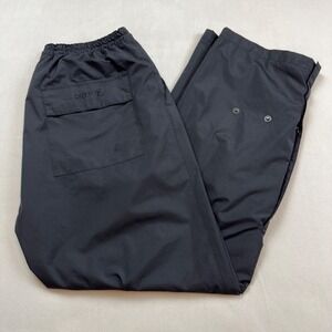 DryJoys FJ FootJoy Men's Black Golf Rain Pants Waterproof Breathable Size Med